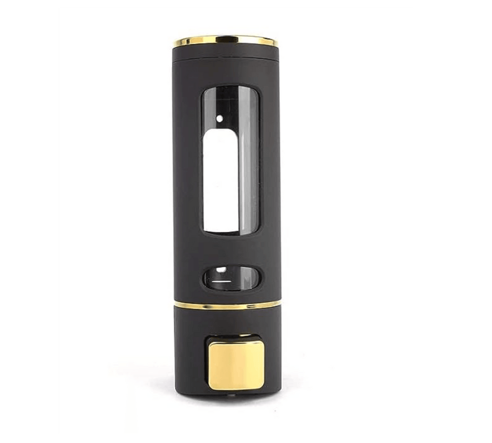 Fossa Wall-Mount Soap Dispensers 400ML Manual Soap Bathroom for Hair Shampoo Shower or Hand Cleanser Black Gold - Fossa Home 