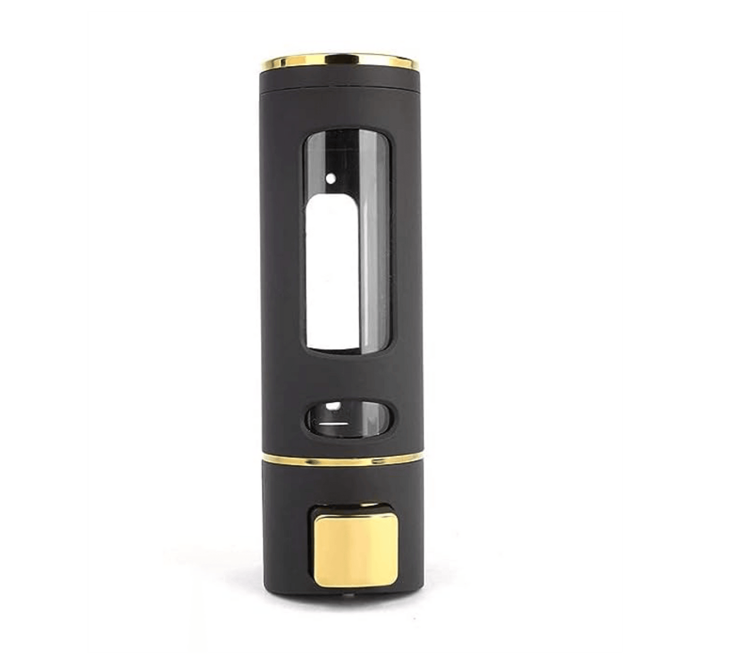 Fossa Wall-Mount Soap Dispensers 400ML Manual Soap Bathroom for Hair Shampoo Shower or Hand Cleanser Black Gold - Fossa Home 
