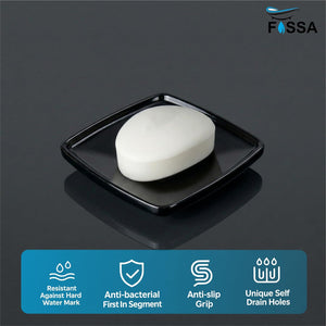 Keeps soap secure, preventing it from slipping and making your space tidy.