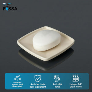 Modern, geometric shape complements contemporary décor.