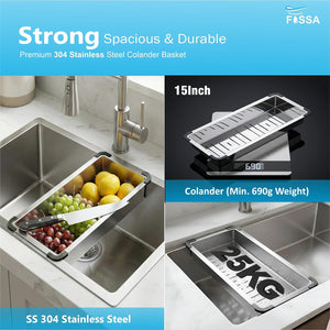 "Aqua 304 Handmade Sink in a Modern Kitchen 