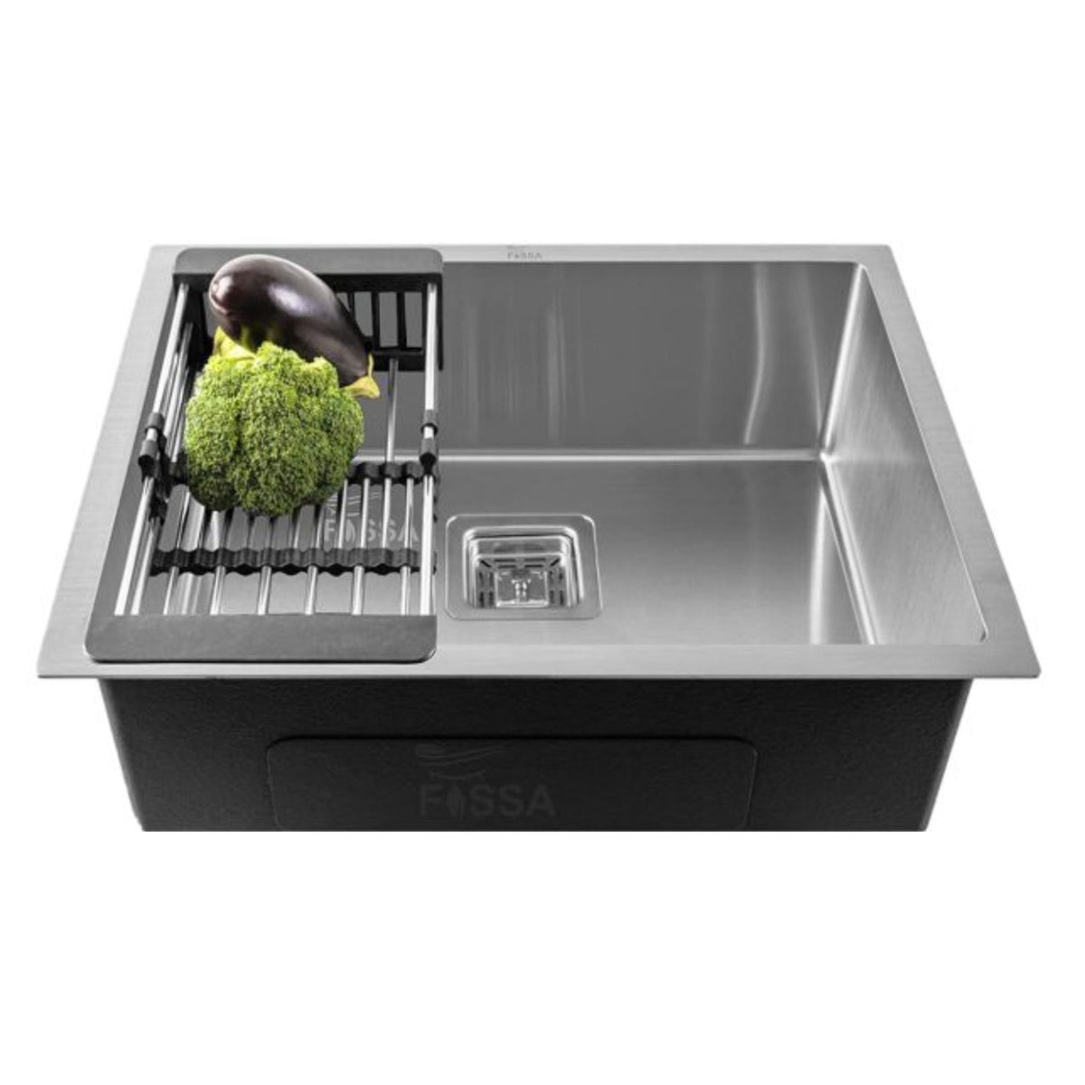 single bowl kitchen sink, deep stainless steel, modern compact, spacious, matte finish top mount, under, easy clean, rust resistant, scratch, noise reducing, for small kitchens, large, renovation, modern design, 304 