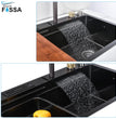 Fossa 47x18 single bowl kitchens sink 