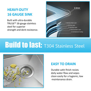 Aqua 304 Handmade Silver Double Bowl Sink 37"x18"x9" Inch – Kitchen Essential