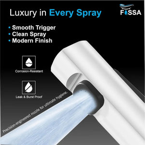 handheld ABS health faucet gun only white for toilet hygiene