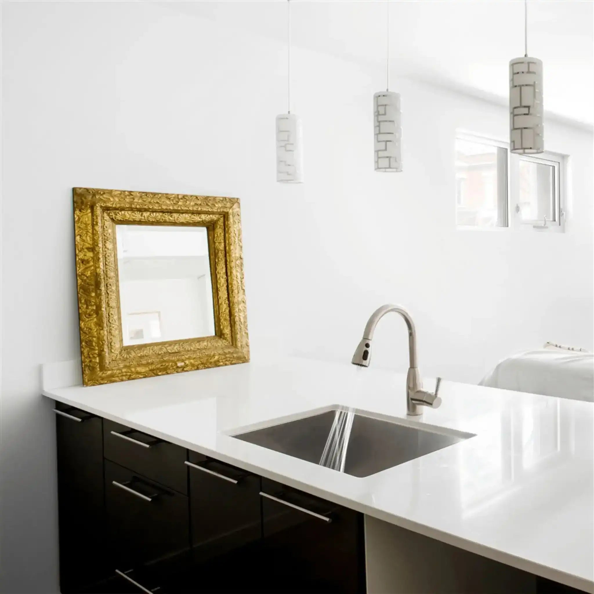 single bowl kitchen sink, deep stainless steel, modern compact, spacious, matte finish top mount, under, easy clean, rust resistant, scratch, noise reducing, for small kitchens, large, renovation, modern design, Premium_