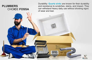 quartz single bowl sink, composite granite, modern scratch resistant, heat, stain proof, noise reduction, elegant design, deep, easy clean, stylish, contemporary fixtures, renovation, under mount, top, large capacity, seamless, long lasting, hygienic surface, food safe, workstation, multifunctional, home improvement, to impact, smooth 