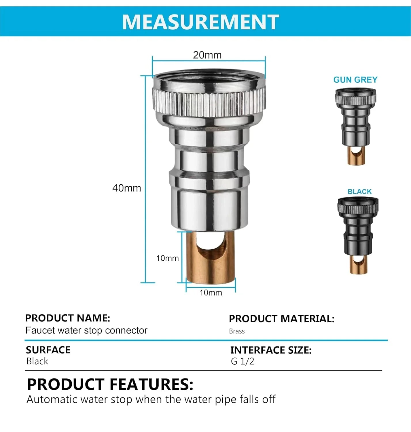 faucet adapter nozzle for washing machine water 