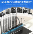 Fossa multi function kitchen sink faucet with LED penel 
