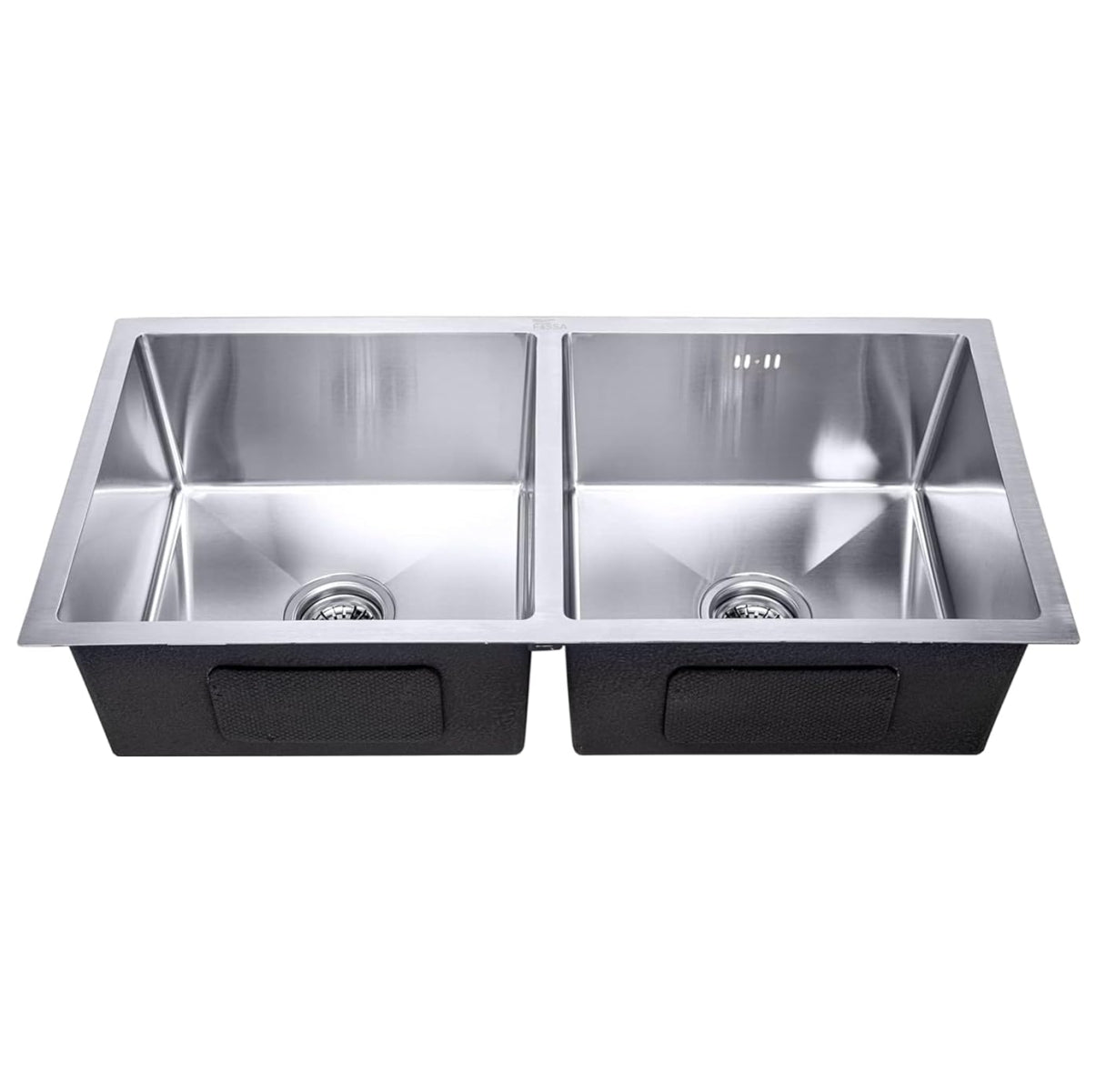 Double Bowl Round Coupling Kitchen sink 