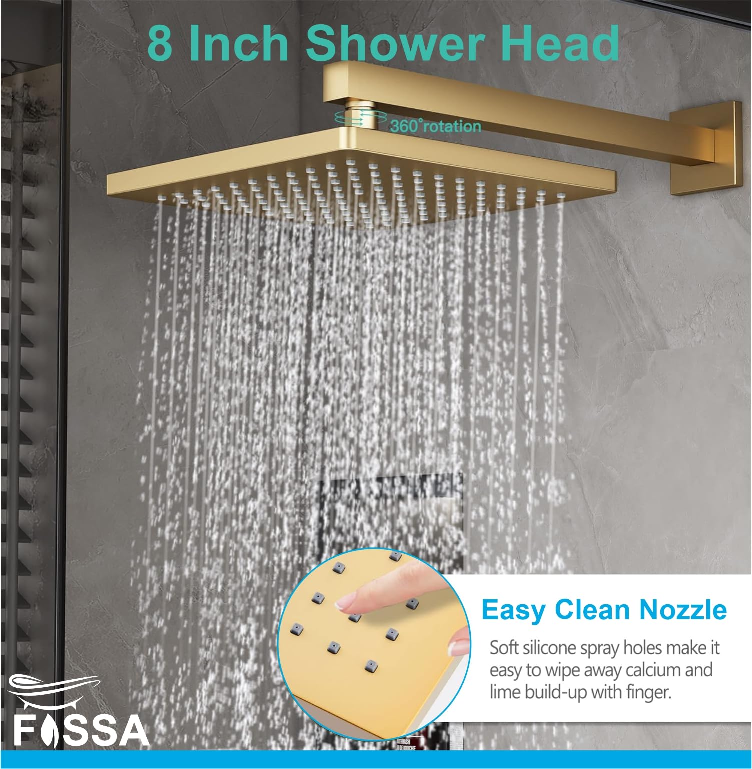 Strong water pressure even in low water supply Designed for maximum comfort and efficiency.