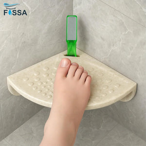 ivory color foot rest stand abs ceramic finish durable bathroom accessory