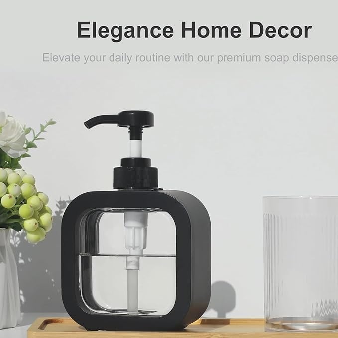Space-saving wall mount design keeps countertops clean and clutter-free.