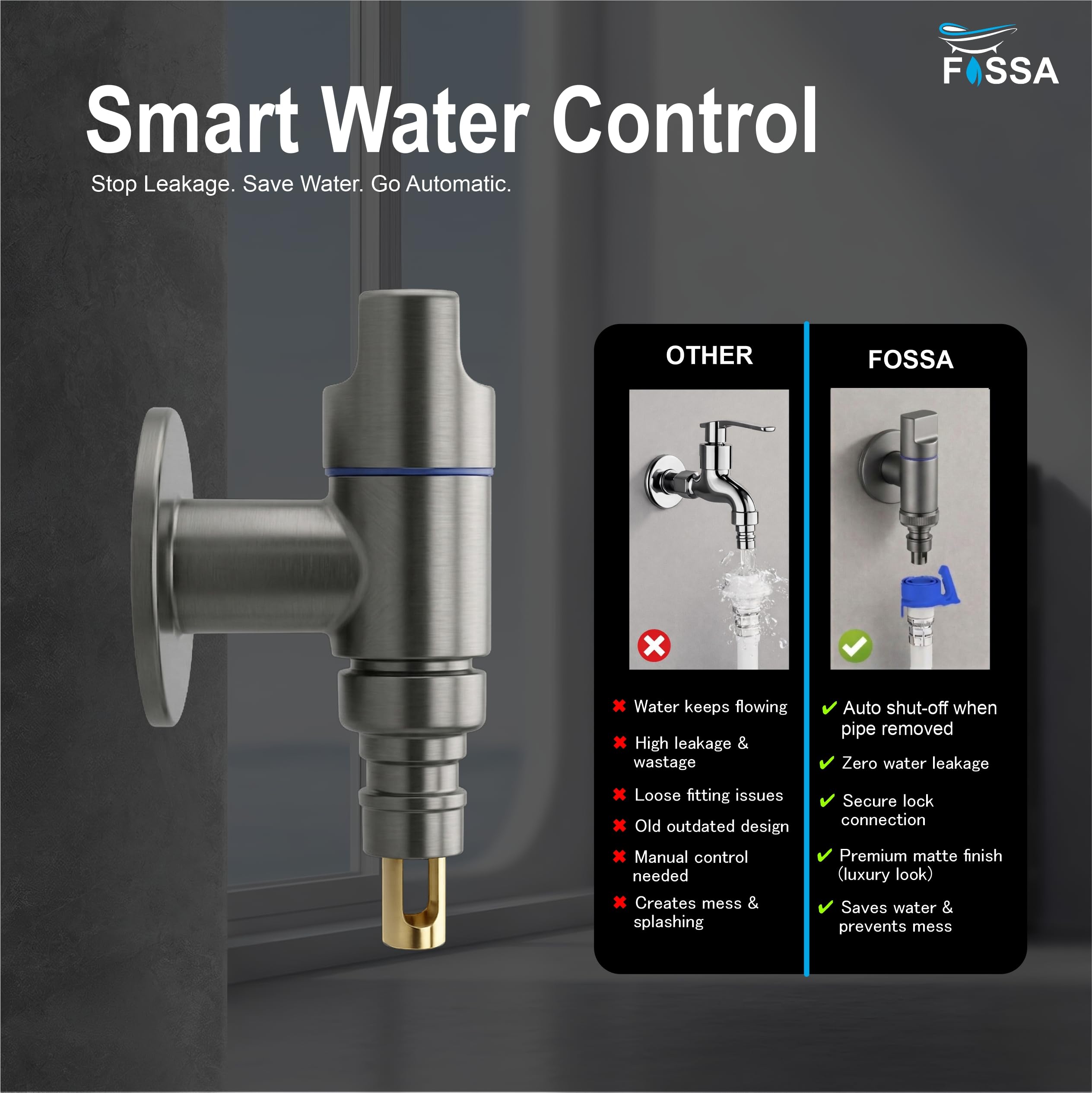 Perfect for Washing Machine & Faucet Connections