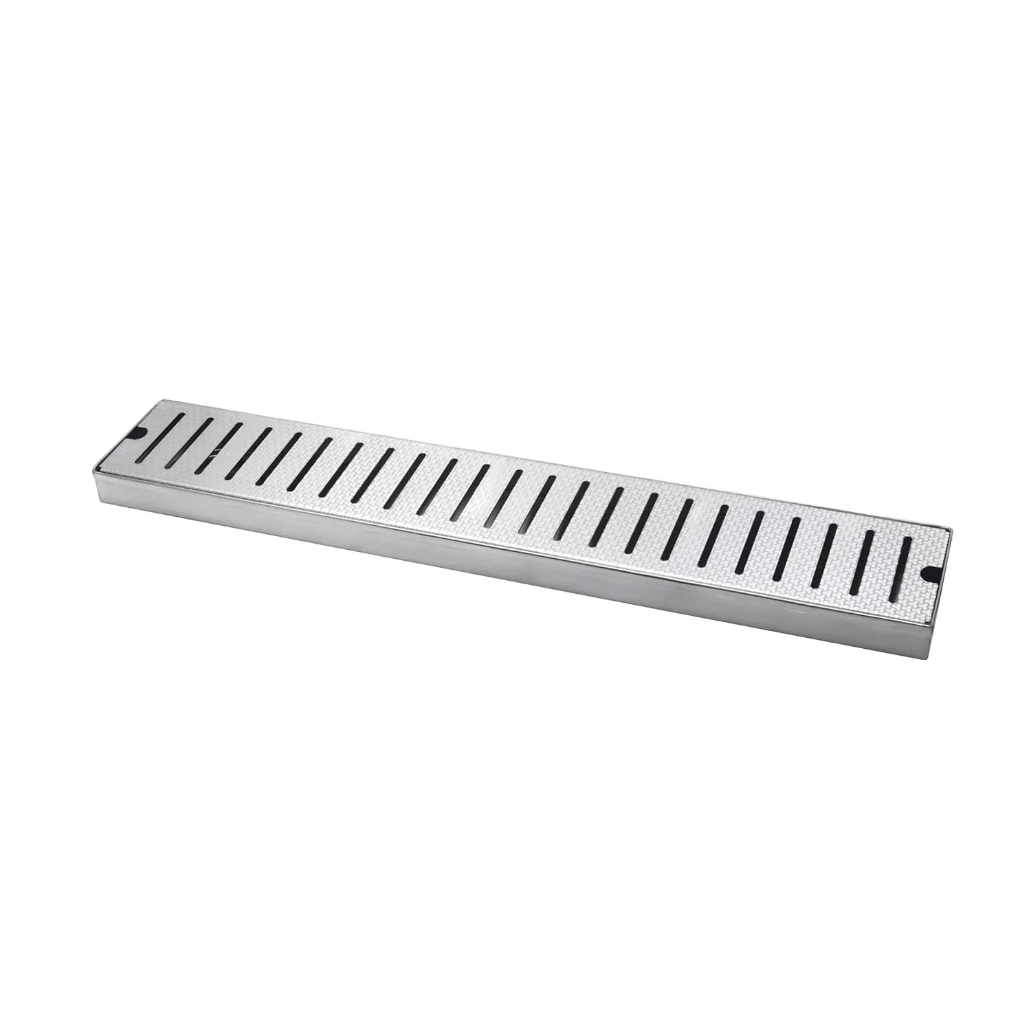 premium honeycomb linear floor drain 24x4 inch stainless steel bathroom