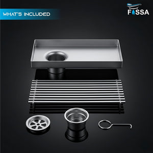 Wide Water Collection | Fast Flow | Sleek Design | Easy Cleaning