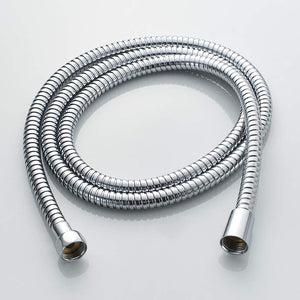 Stainless Steel Shower Hose Pipe -  1 Meter Silver - Fossa Home 