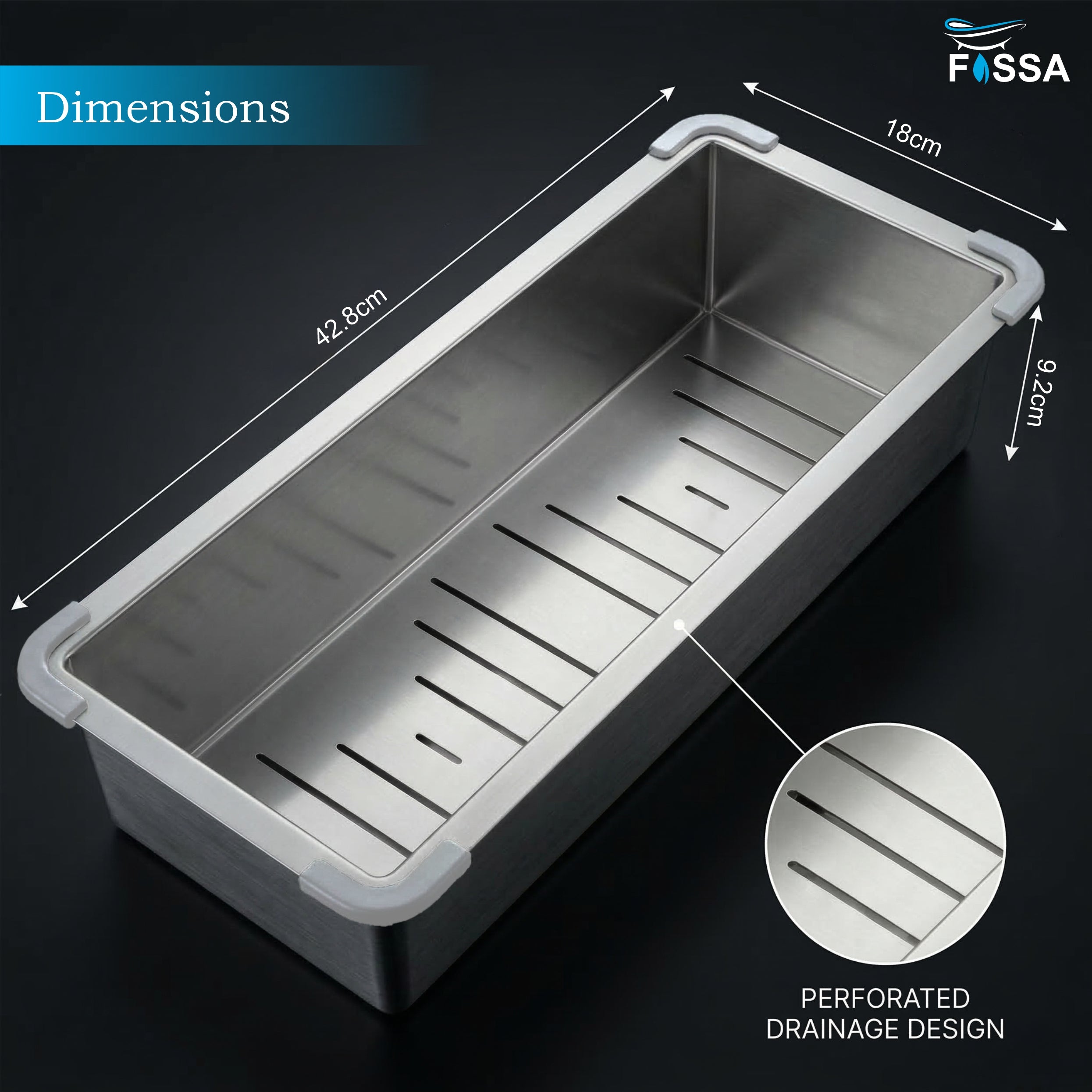 Ideal for Fruits, Vegetables, Cups & Small Kitchen Items