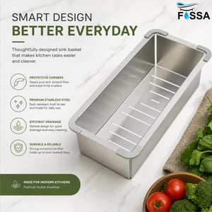 Strong, Durable & Rust-Resistant Kitchen Sink Accessory