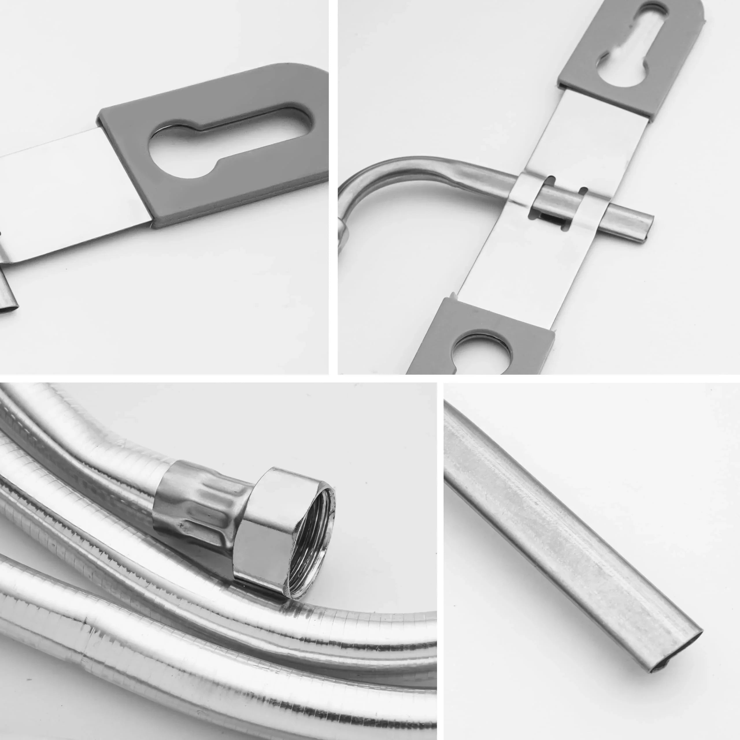 multi jet spray with heavy pvc hose pipe 1.5 meter for toilet use