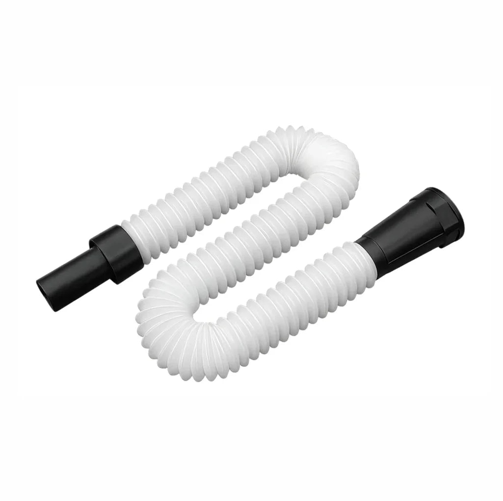 PP white flexible waste pipe for wash basin and sink drainage