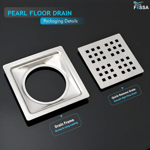 Enhances wet area aesthetics with a clean appearance.