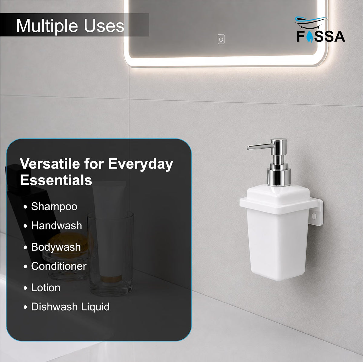 Premium Glossy White Finish | Elegant & Modern Look