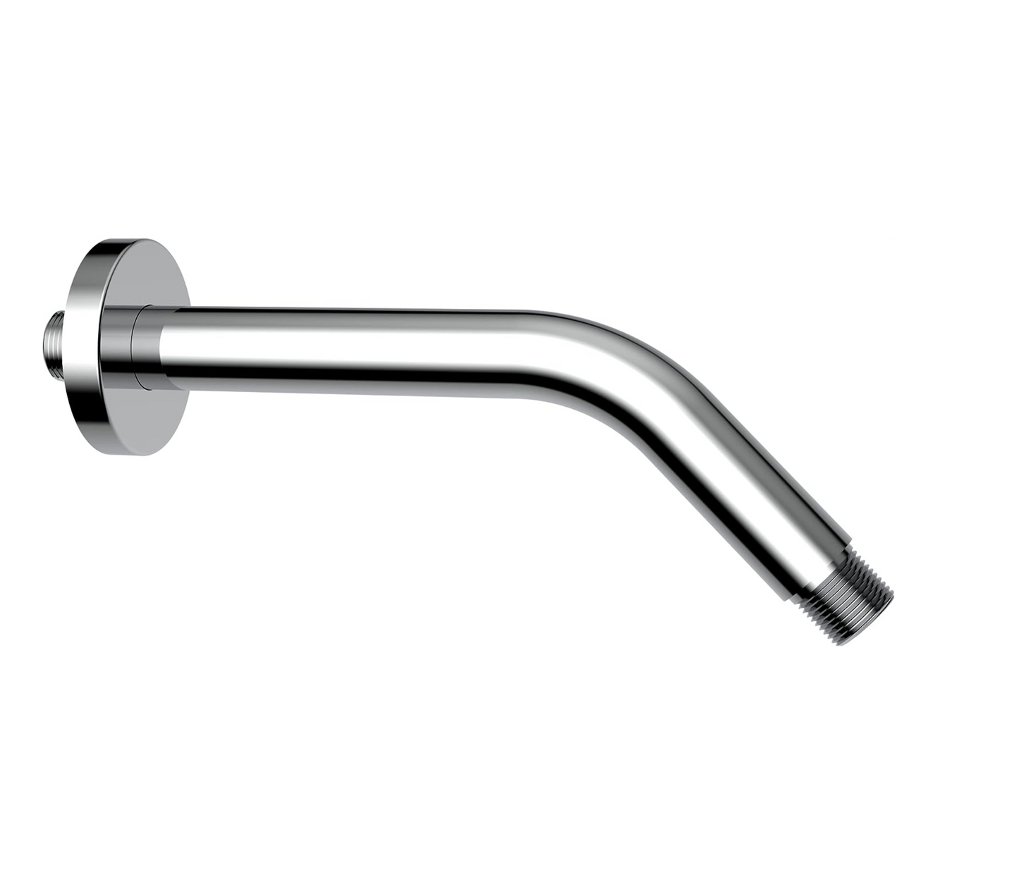 Round Shower Arm Premium Grade Stainless Steel Shower Holder Round Half Bend Fossa Home