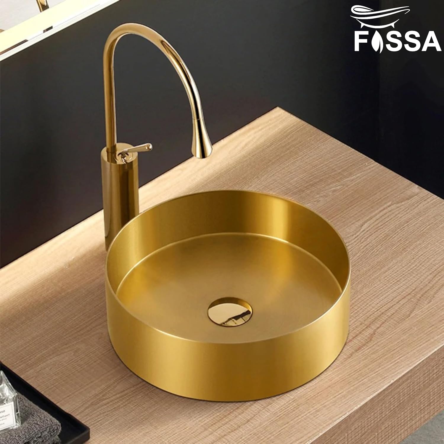 Gold new wash basin 