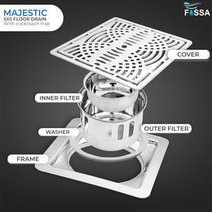 mooth Water Flow | Quick Outlet Design | For Wet Floor Areas