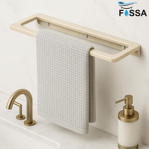 Keeps bathroom items organized without taking extra space.