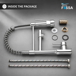 Flexible Pull Down Spray Head
Easily reaches sink corners for smooth cleaning