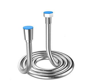 Stainless Steel Shower Hose Pipe -  1 Meter Silver - Fossa Home 