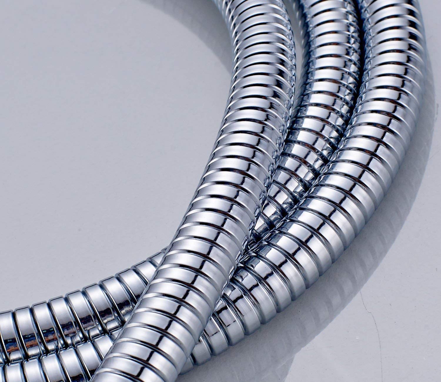 Stainless Steel Shower Hose Pipe -  1 Meter Silver - Fossa Home 