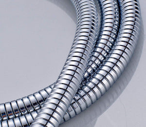 Stainless Steel Shower Hose Pipe -  1 Meter Silver - Fossa Home 