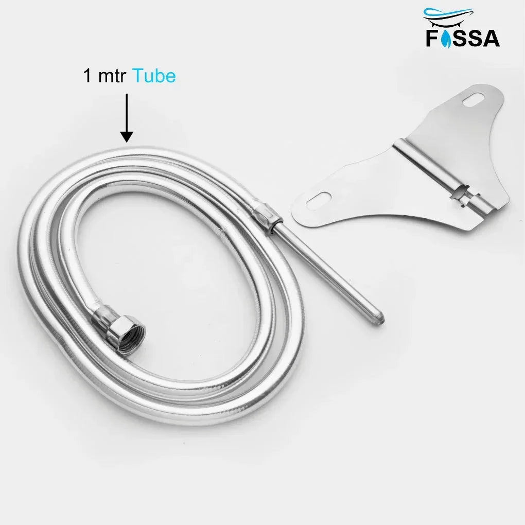 straight jet spray with heavy pvc hose pipe 1 meter for toilet use