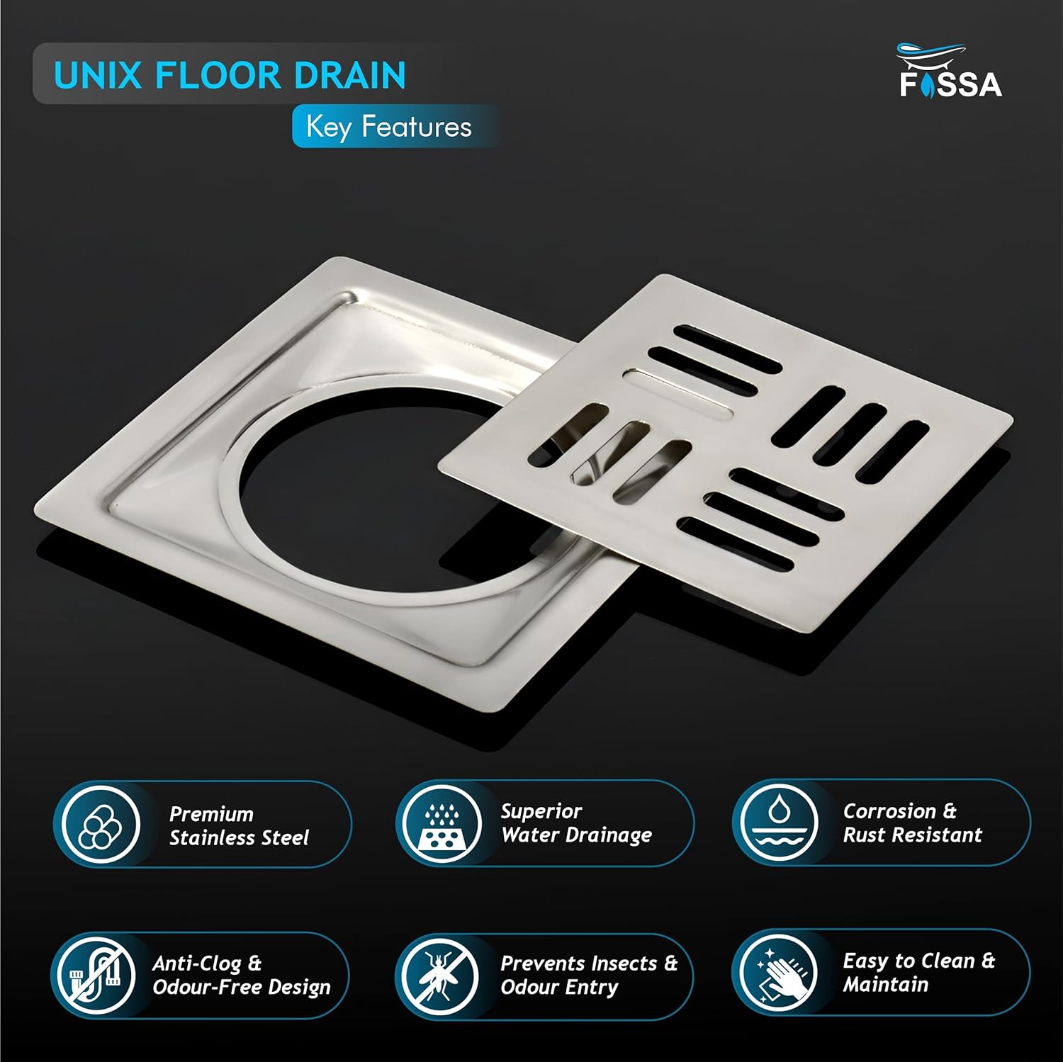 Supports fast and efficient water flow functionality.