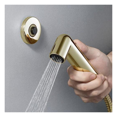 Fossa Magnetic Health Faucet With Magnetic Holder/Bidet Sprayer for Toilet and Bathroom/Jet Spray Gold