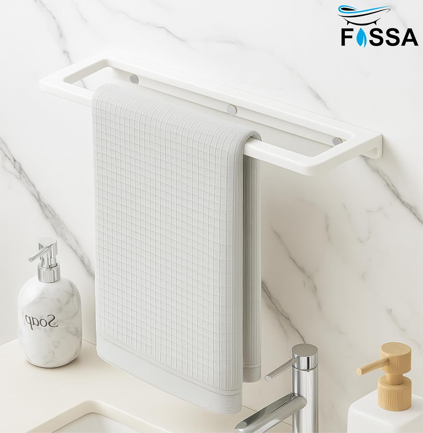 Perfect for keeping towels, napkins, clothes and bathroom essentials.