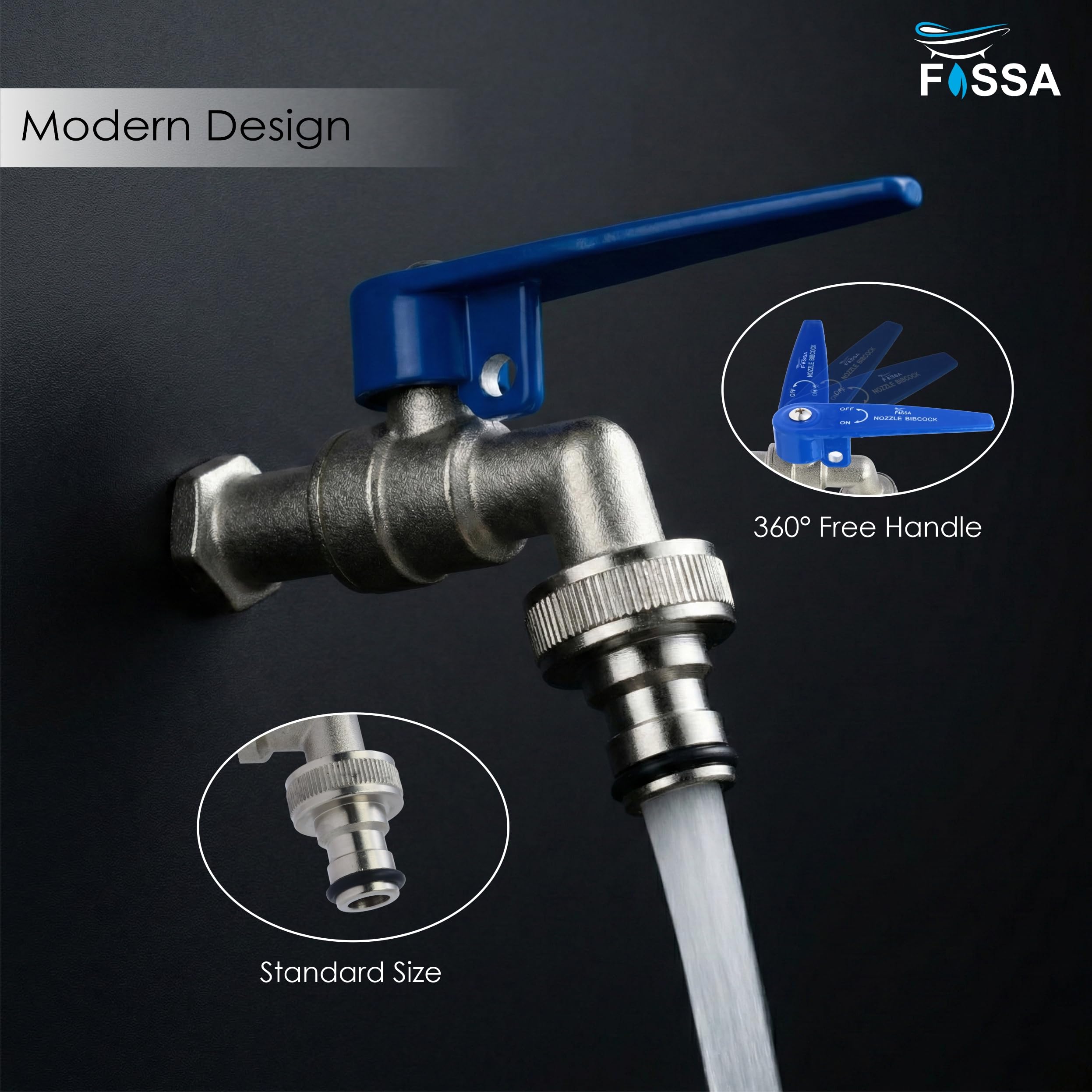 Washing Machine Nozzle Cock Tap - Fossa Home 
