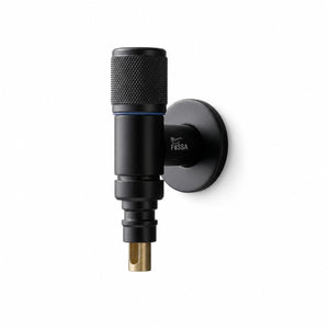 Galaxy Laundry Faucet Black Stainless Steel Angle Valve - Fossa Home 