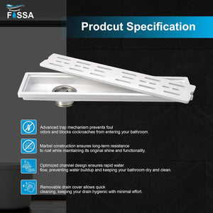 Clean White Glossy Finish Enhance Your Bathroom Interior
