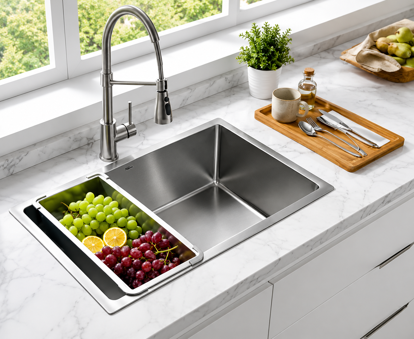 Durable Kitchen Sink | Smooth Water Flow | Stylish Kitchen Upgrade