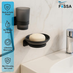 wall mounted soap holder, bathroom accessories set, modern soap holder, compact soap dish, durable soap holder, multipurpose soap tray, hotel bathroom accessories, easy to install soap dish, stylish soap holder, decorative soap dish, bathroom storage solutions, sleek soap holder, functional design soap dish, luxury soap dish, bar soap holder, soap tray for bathroom, stainless steel soap holder, contemporary soap holder, gold black bathroom decor, bathroom organization
