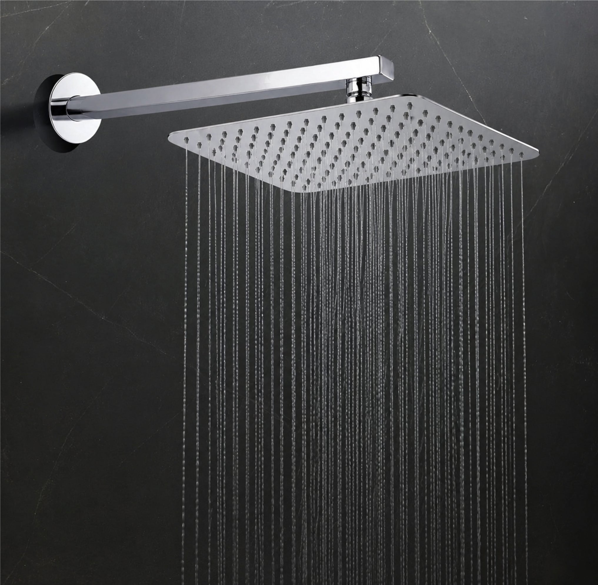 Colva 12 x 12 Inches 304-Grade Stainless Steel Floor Drain with Arm