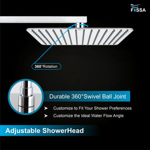 Colva 12 x 12 Inches 304-Grade Stainless Steel Floor Drain with Arm for Efficient Drainage