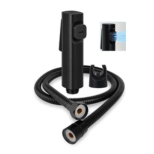 Erica Black ABS Health Faucet Set for Modern Bathroom Use