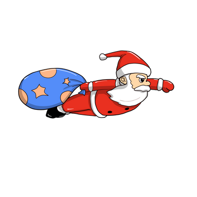 Flying Santa