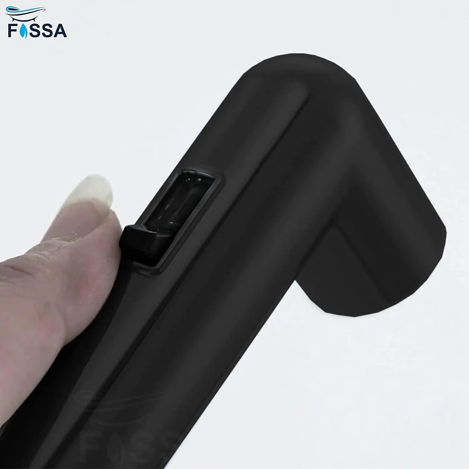 Fossa Magnetic Health Faucet with Magnetic Holder/Bidet Sprayer for Toilet and Bathroom/Jet Spray Black Fossa Home