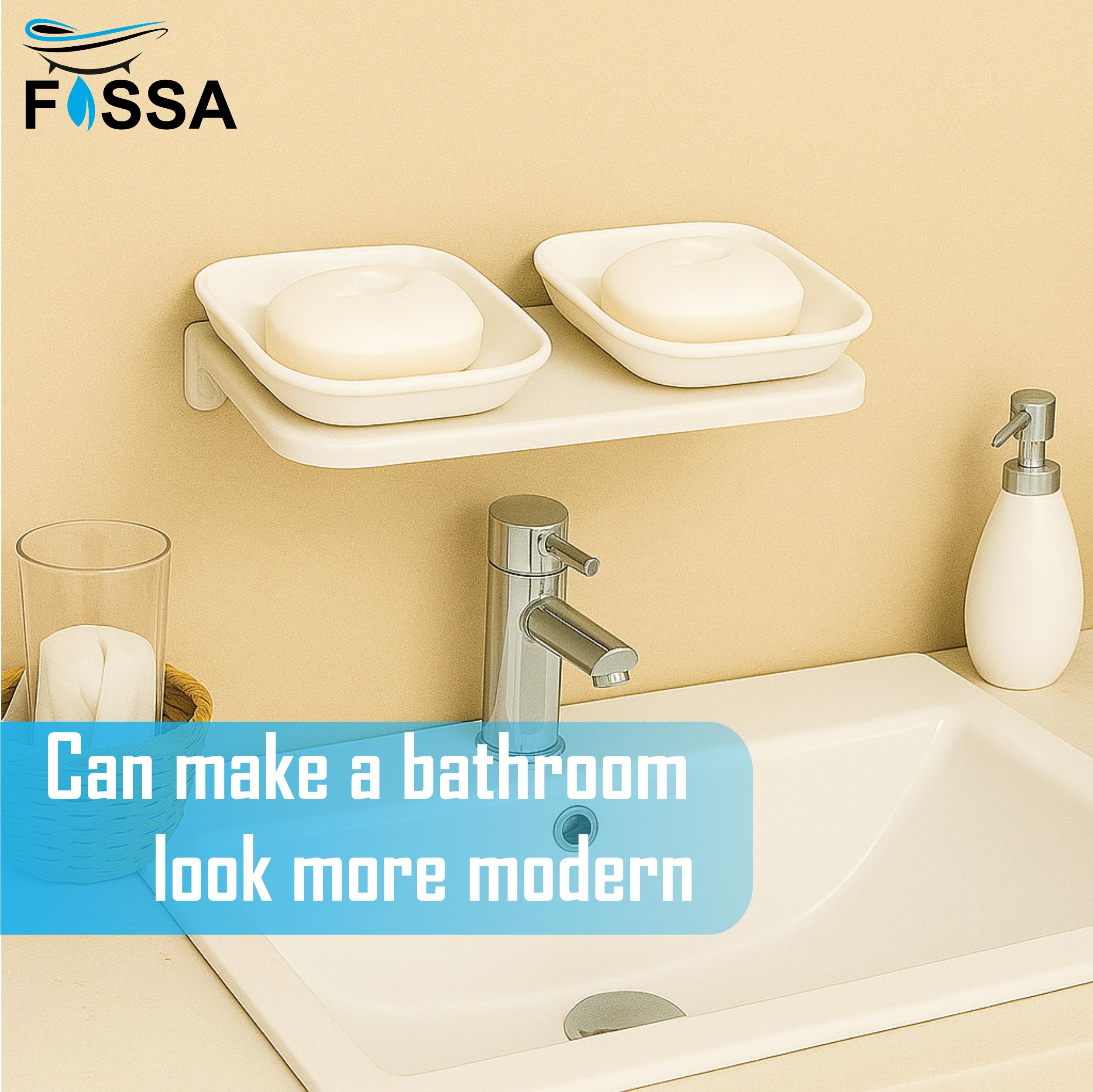 semi-ceramic soap dish, double soap dish, bathroom soap stand, durable soap dish, stylish bathroom accessory, water-resistant soap dish, modern soap holder, bathroom accessories, toothbrush holder, ceramic toothbrush stand, shower rack organizer, sink rack for soap, toilet accessory holder, bathroom decor, ceramic storage solution, toilet paper holder, ceramic towel rack, soap drying rack, ceramic sink tray, white bathroom accessories, portable bathroom organizer, luxury soap tray